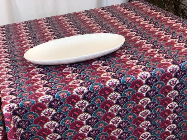 Provanceinspirerad hallonton 160 metervara