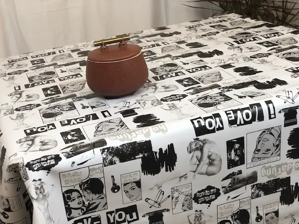 Kärleksvaxduk metervara