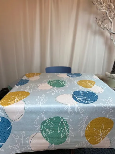 Cirklar med rutmönster