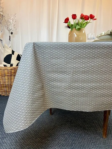 Vaxduk med molnmönster